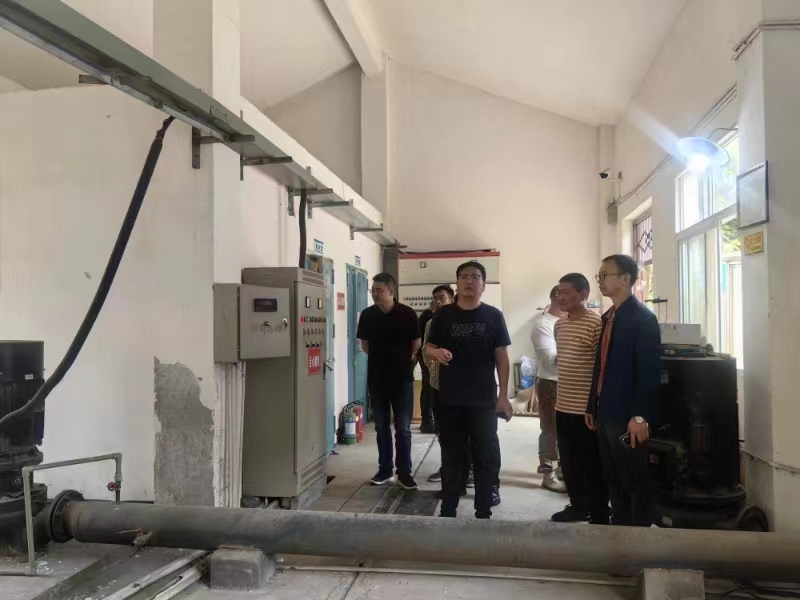  公司總工程師倪偉一行到綿陽分公司檢查指導工作